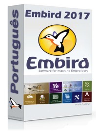 Embird 2017 em Portugu�s + V�deo de Instala��o Passo a Passo