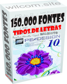 150Mil Fontes (tipos de letras) Pedesign